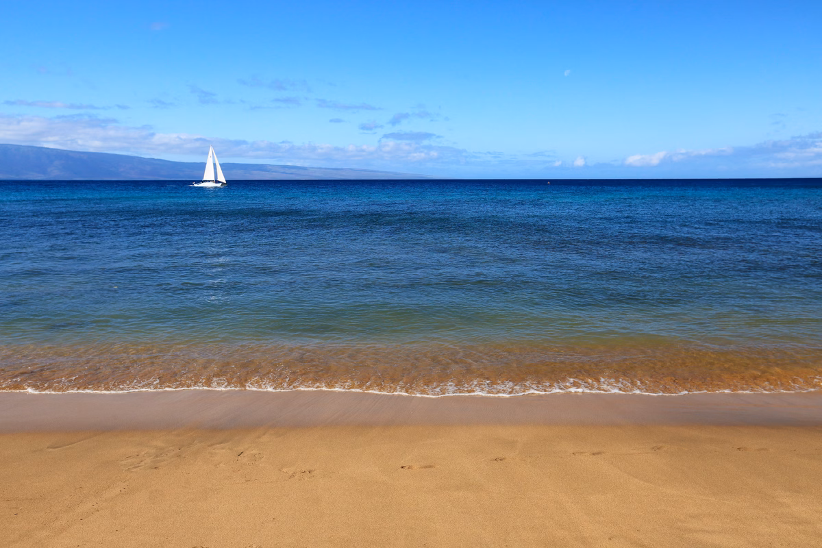 Breathtaking sunset views from Honua Kai penthouse